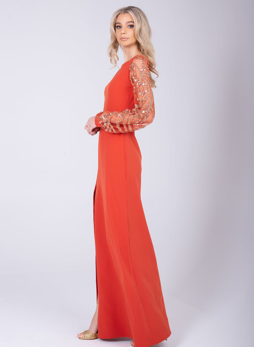Virgos lounge sale orange dress