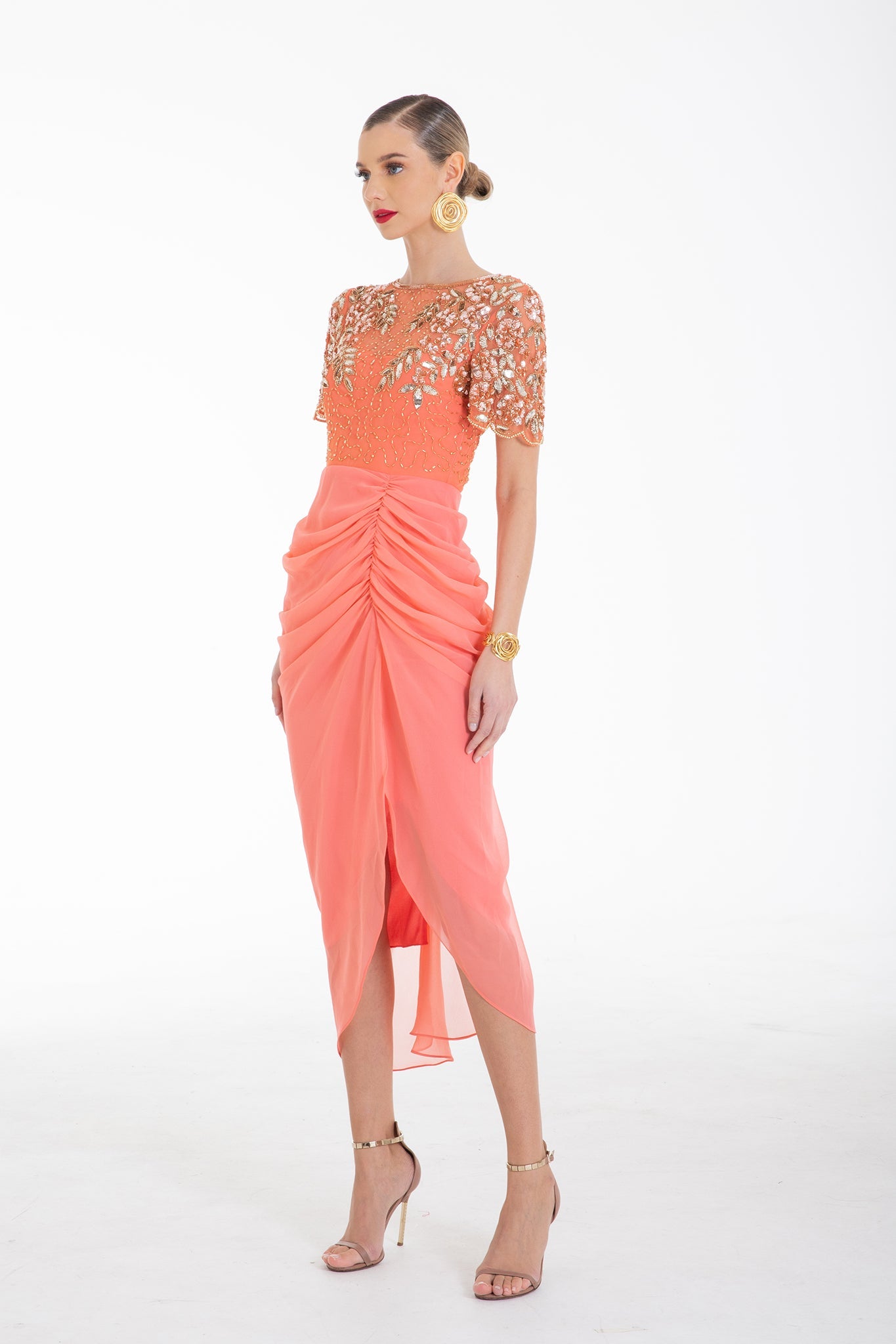 Virgos lounge shop peach dress